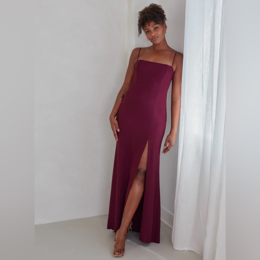 Burgundy Park and Fifth Jupiter dress size medium